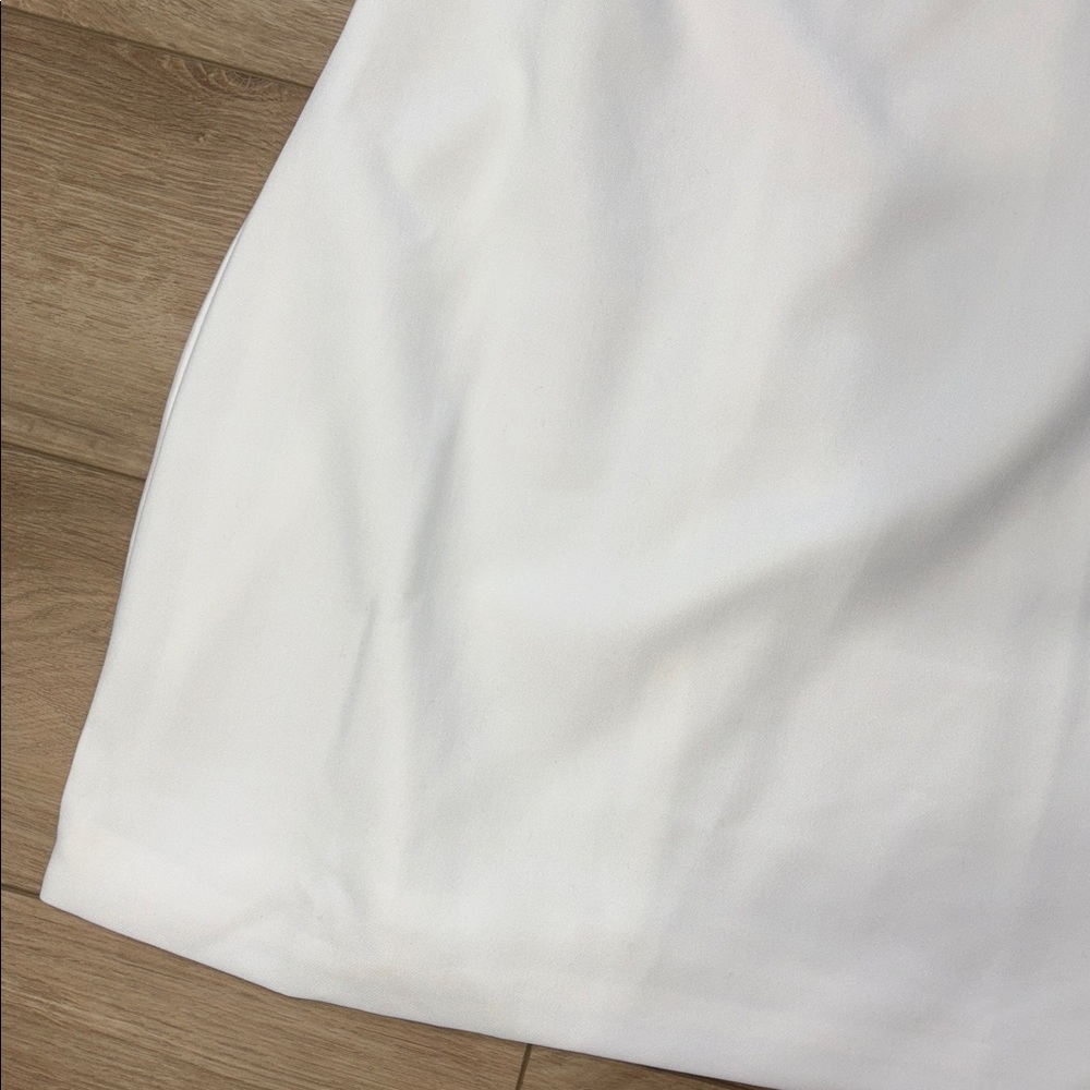 Lulus Dinah White One-Shoulder Dress size medium new with tags - Picture 7 of 9